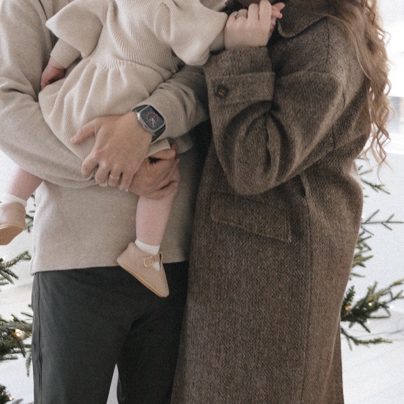 Anedit brown wool coat - Picture 4 of 5